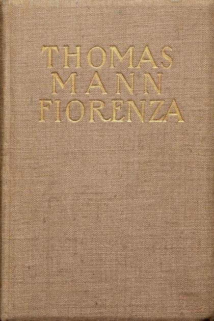 Fiorenza – Thomas Mann